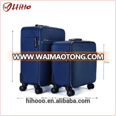 Custom Design Vintage Genuine Leather Suitcase